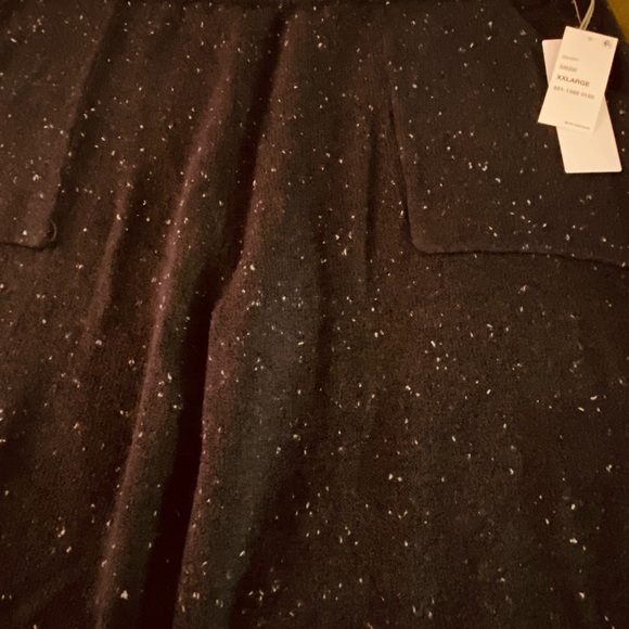 NWT - Beautiful Navy Blue w/White Specks Size XXL Sweater Pants w/front pockets. - Picture 2 of 10